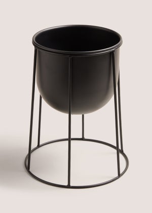 Black Metal Planter Black Metal Planter