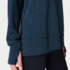 After Class Cotton Blend Longline Sweat-shirt