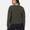 After Class Cotton Modal Crop Sweatshirt