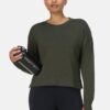 After Class Cotton Modal Crop Sweatshirt