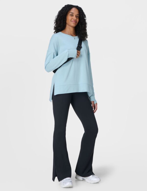 After Class Cotton Modal Longline Sweatshirt After Class Cotton Modal Longline Sweatshirt