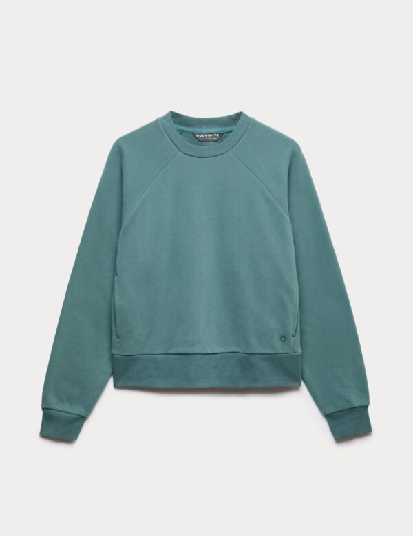 Cotton Rich Crew Neck Sweatshirt