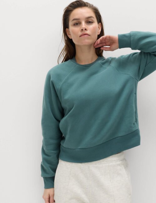Cotton Rich Crew Neck Sweatshirt