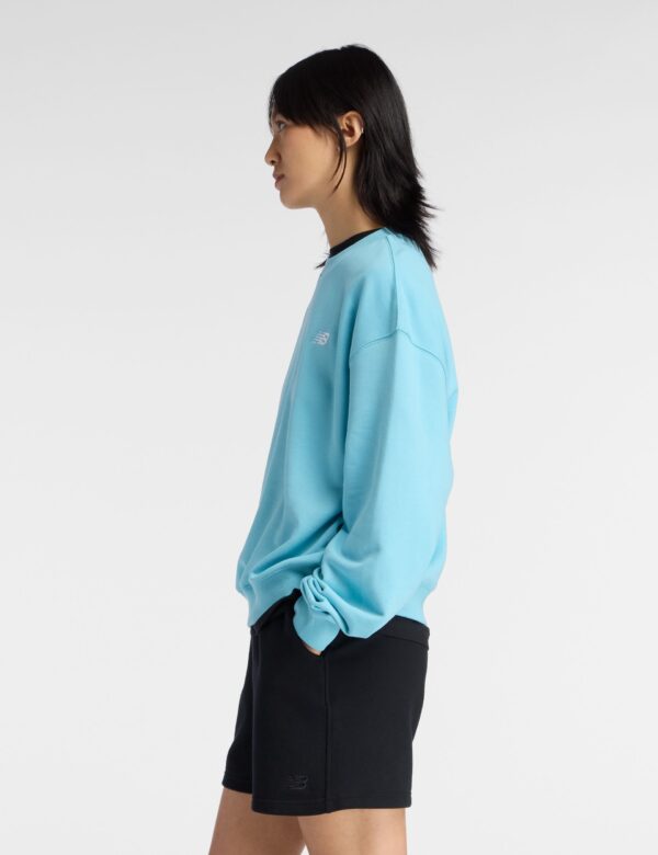 Cotton Rich Logo Crew Neck Sweatshirt Cotton Rich Logo Crew Neck Sweatshirt