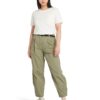 Cotton Rich Utility Balloon Trousers