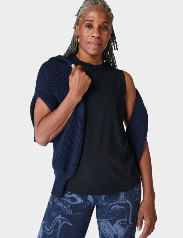 Essential Cotton Rich Crew Neck Vest Top