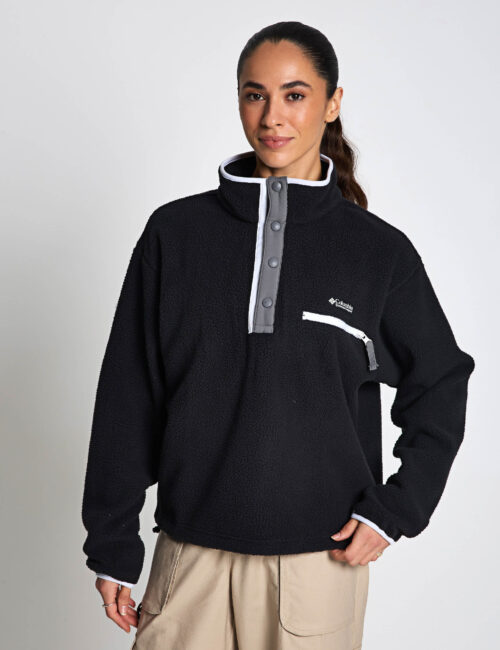 Helvetia Funnel Neck Fleece Sweatshirt Helvetia Funnel Neck Fleece Sweatshirt