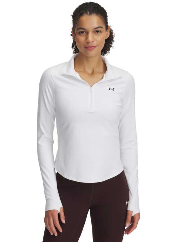 Motion Half Zip Fitted Sweatshirt