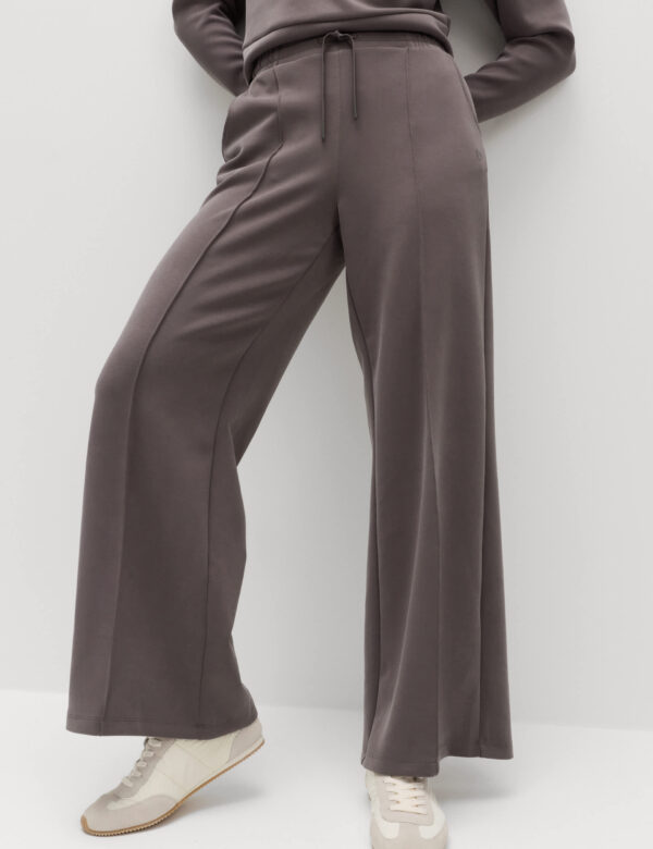 Sand Wash High Waisted Wide Leg Joggers