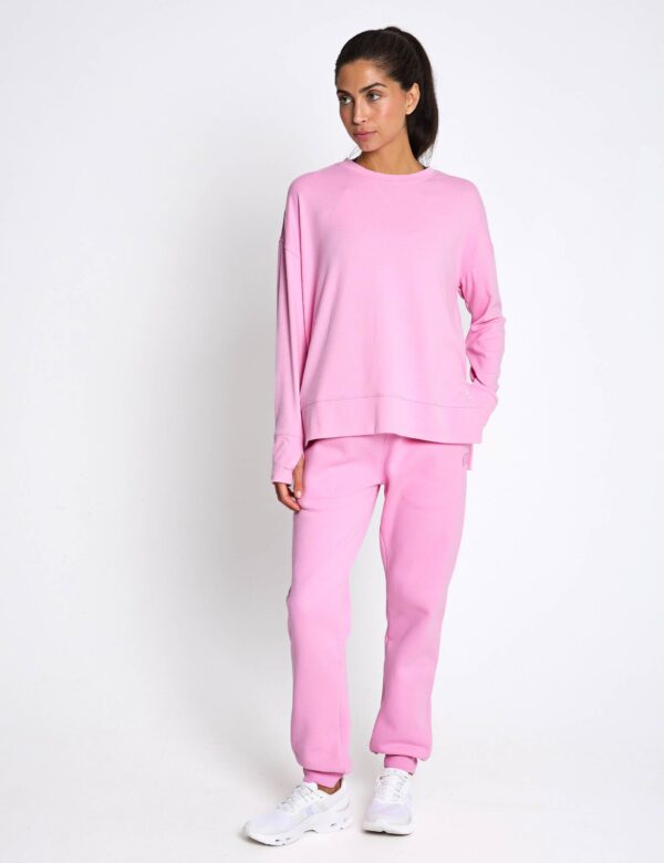 Shelby Crew Neck Step Hem Relaxed Sweat-shirt Shelby Crew Neck Step Hem Relaxed Sweat-shirt