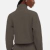 Vega Funnel Neck Half Zip Crop Sweatshirt
