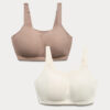 2pk Ultimate Support Non Wired Sports Bras (A-H)