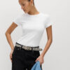 Cotton Rich Ribbed Slim Fit T-Shirt