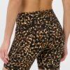 Power Animal Print 6" Biker Shorts