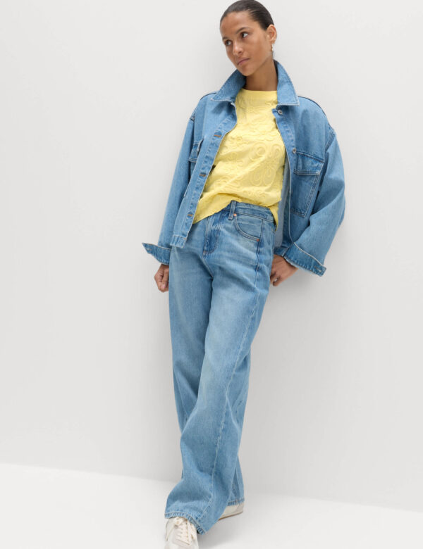 Pure Cotton Appliqué T-Shirt