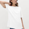Pure Cotton Crew Neck Oversized T-Shirt