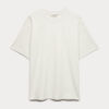 Pure Cotton Crew Neck Oversized T-Shirt