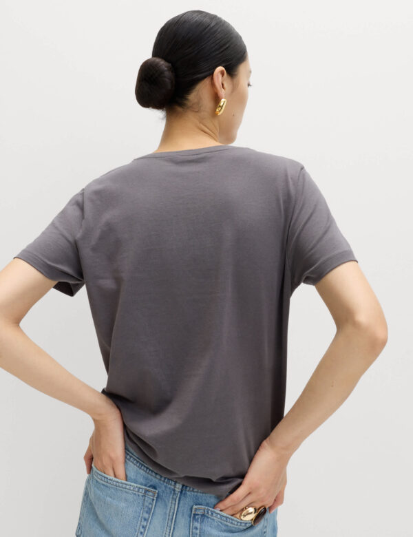 Pure Cotton V-Neck T-Shirt