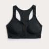 Ultimate Support Zip Up Non Wired Sports Bra (A-GG)